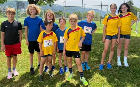 Für Leichtathletik STV Unterägeri sind gestartet Daanthe Vermeulen, Lorenta Bakoli, Lionel Brichet, Frederik Wilhelmsen, Julien Bruynooghe und Gaston Brichet.